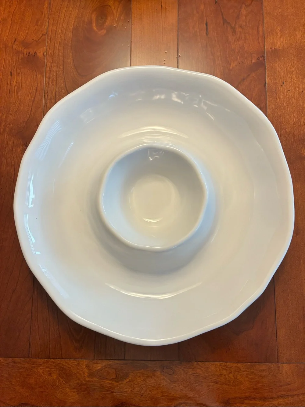 White Ceramic Serving Platter
